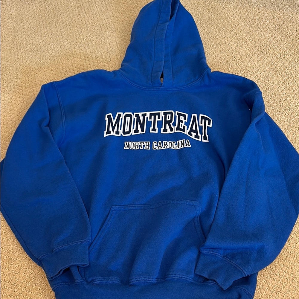 Kids Blue Montreat Hoodie